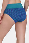 Zivame Anti-Microbial High Rise Full Coverage Tummy Tucker Hipster Panty (Pack of 2) - Multicolor — thumbnail 7
